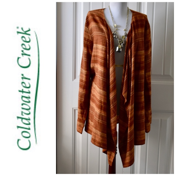 Coldwater Creek Sweaters - Coldwater Creek Open Cardigan Size M L